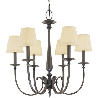 Jefferson 6-Light Chandelier by Hudson Valley Lighting - Starlight Lighting USA and Canada